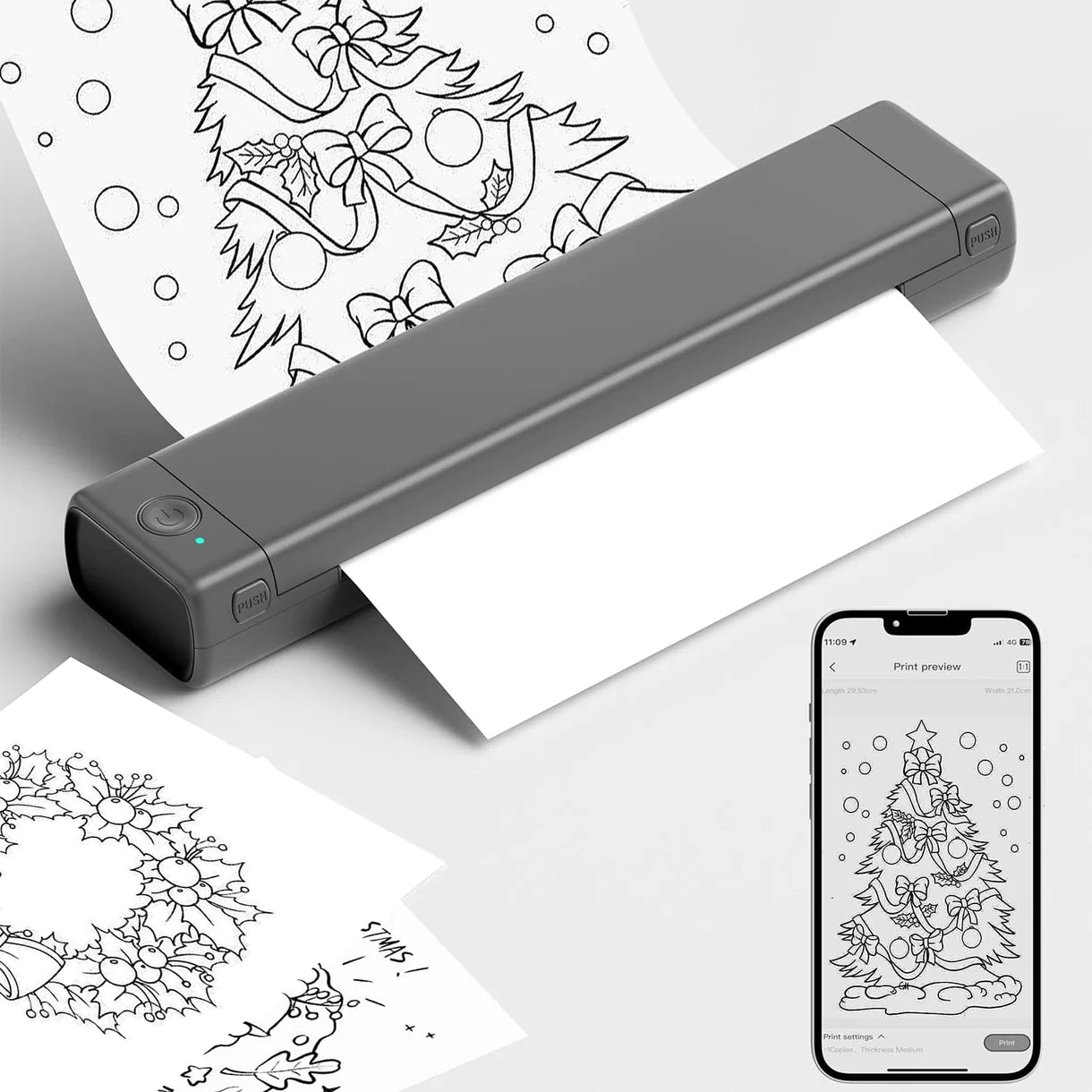InkVibe Pro Wireless Bluetooth Tattoo Printer